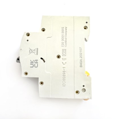 Contactum CPB0640B B40 40A 40 Amp MCB Circuit Breaker Type B